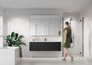 DENVER WHITE ELONGATED HEXAGON T3091-M79