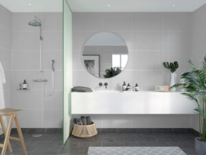 LIGHT GREY TILE T2090-M6040