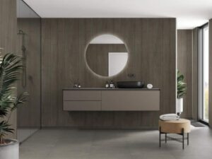 DARK WOOD VERTICAL PLANK T4633-M76