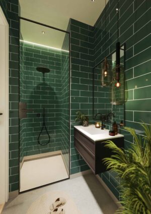 BOTTLE GREEN METRO BRICK T5231-M74