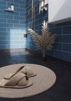 DUSTY BLUE METRO BRICK T6274-M74